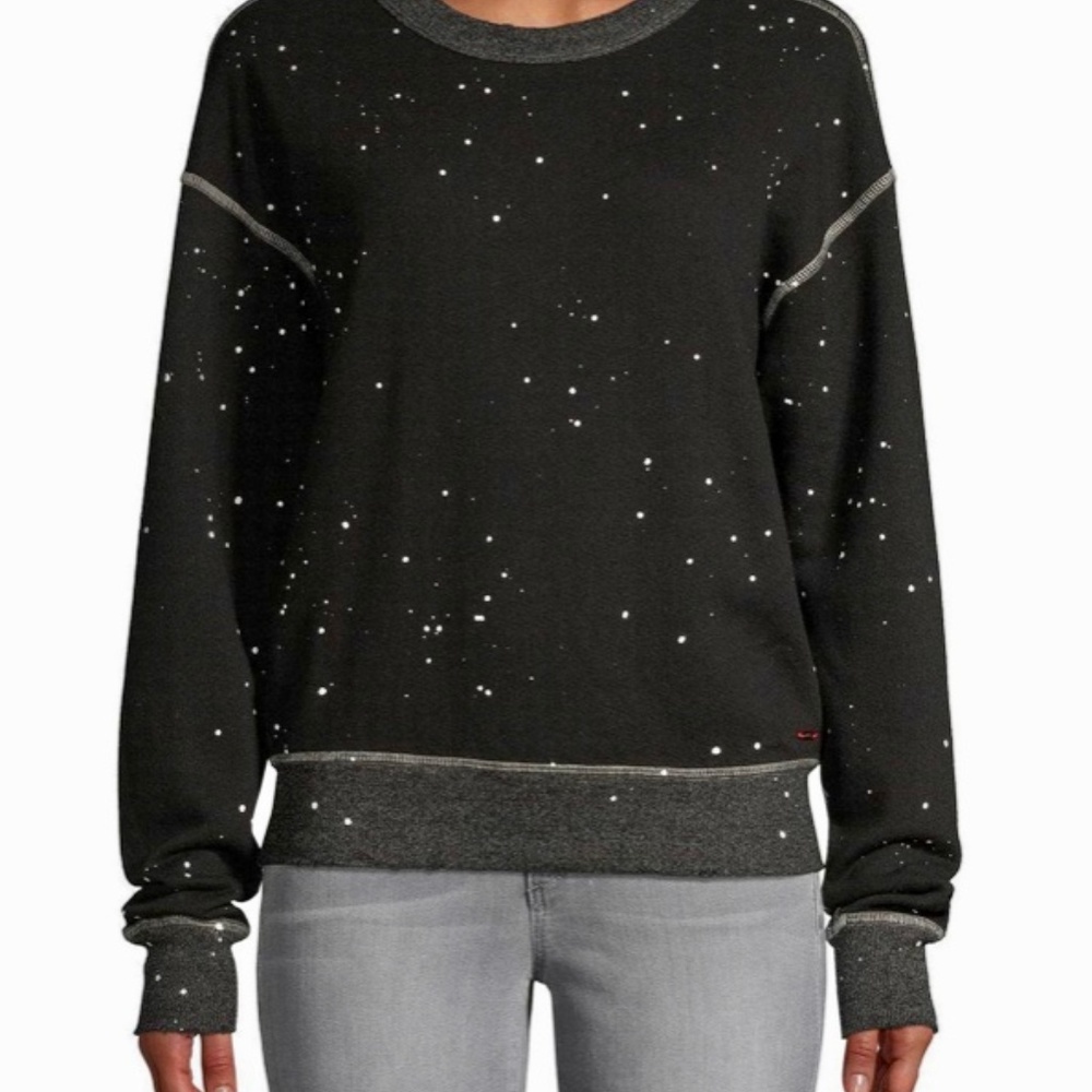 NWT. Philanthropy Splatter Print Sweatshirt
